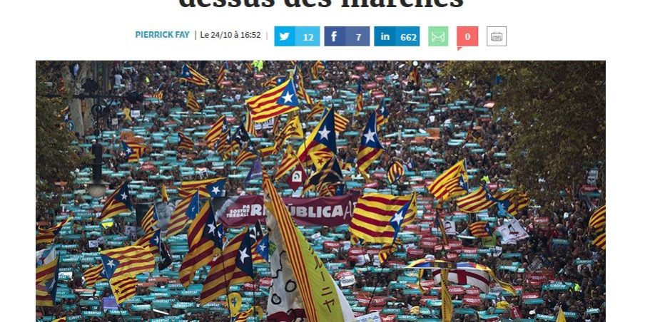 Daniel Gerino donne son avis sur la crise Catalane pour Les Echos